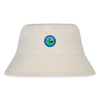 Skunks can spray scent 10 feet - Stanley/Stella Recycled Bucket Hat - natural - Front