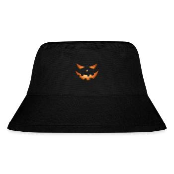Pumpkin Face for Halloween - Stanley/Stella Recycled Bucket Hat - black - Front