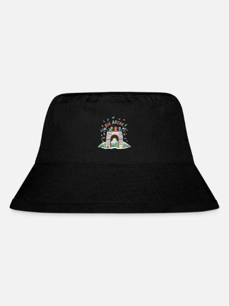 Die Arche der Freude - Stanley/Stella recycelter Bucket Hat - Schwarz