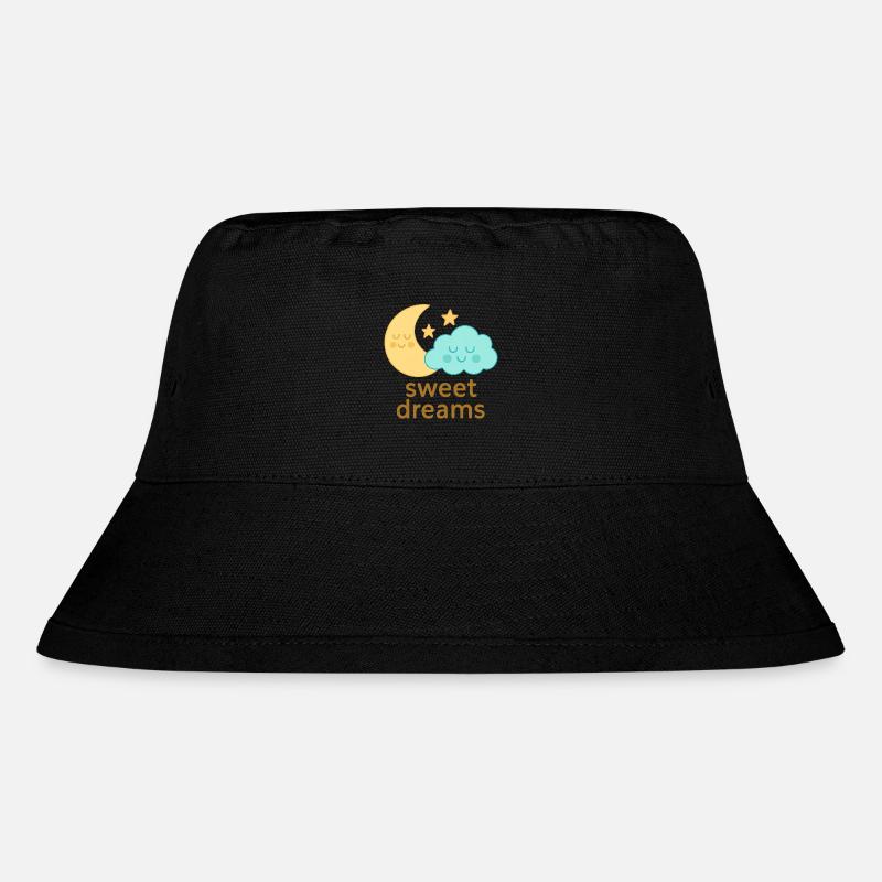 Night Celestial Pillow Design - Stanley/Stella Recycled Bucket Hat - black