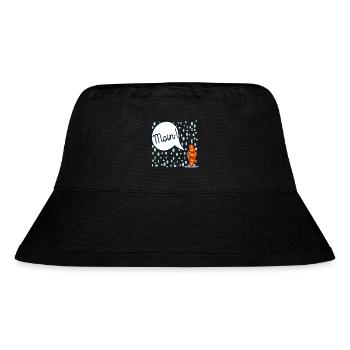 HAMBURG MOIN FRANZBRÖTCHEN - Stanley/Stella recycelter Bucket Hat - Schwarz - Vorne