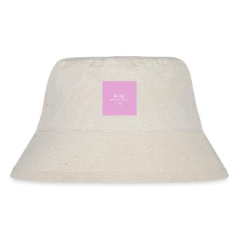 Be still and know that I'm God - Stanley/Stella Recycled Bucket Hat - natural - Front