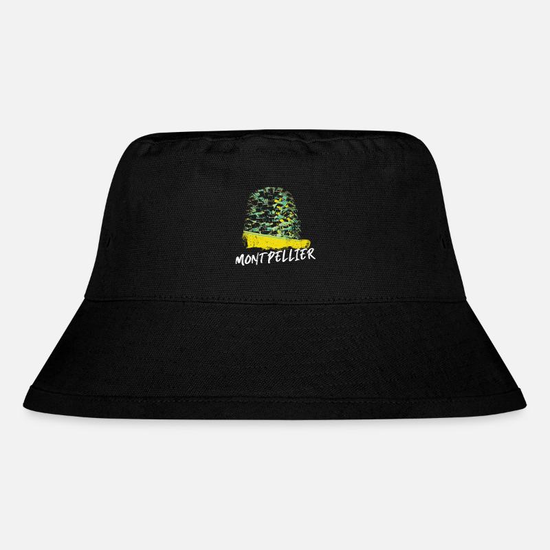 Montpellier Dynamic Colours in Architecture - Stanley/Stella Recycled Bucket Hat - black