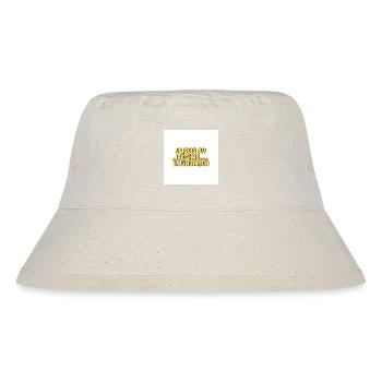 Ich mache eine humorvolle Diät - Stanley/Stella recycelter Bucket Hat - Naturweiß - Vorne