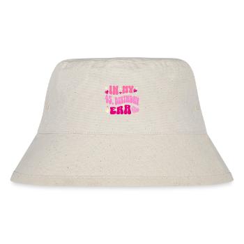 In my 45 birthday era - Stanley/Stella Recycled Bucket Hat - natural - Front