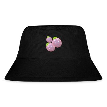 Erdbeeren... - Stanley/Stella recycelter Bucket Hat - Schwarz - Vorne
