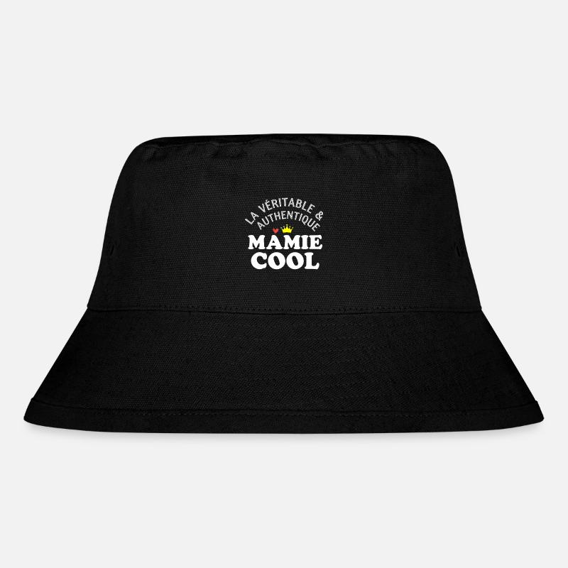 Mamie Cool Véritable Reine Retro - Bob recyclé Stanley/Stella - noir