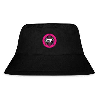 FREE TECHNO #2 - let's talk - Stanley/Stella Recycled Bucket Hat - black - Front