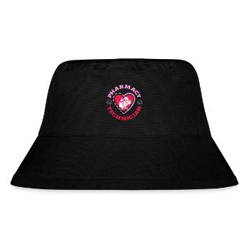 Apotheker Pharmazeutisch-technischer - Stanley/Stella recycelter Bucket Hat - Schwarz - Vorne