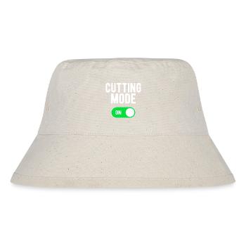 Mode de coupe sur GYM Palestra Cut Fitness - Bob recyclé Stanley/Stella - blanc naturel - Devant