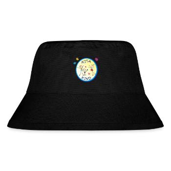 Kita Kind - Stanley/Stella Recycled Bucket Hat - black - Front