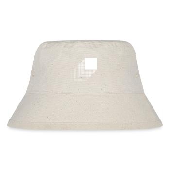 Bold square bauhaus design - Stanley/Stella Recycled Bucket Hat - natural - Front