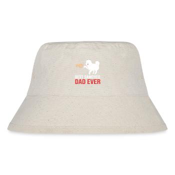 Samoyed - Stanley/Stella Recycled Bucket Hat - natural - Front