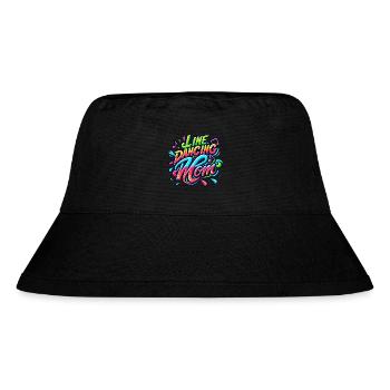 Mama tanzt Line Dance Line Dancing Mom - Stanley/Stella recycelter Bucket Hat - Schwarz - Vorne