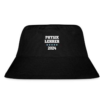 Physik Studium Physiklehrer 2024 Lehramt Lehrer - Stanley/Stella recycelter Bucket Hat - Schwarz - Vorne