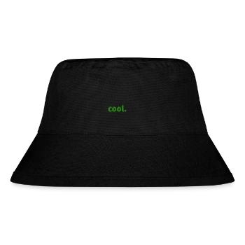 cool. - Stanley/Stella recycelter Bucket Hat - Schwarz - Vorne