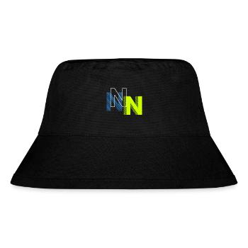 N Letter - Stanley/Stella Recycled Bucket Hat - black - Front
