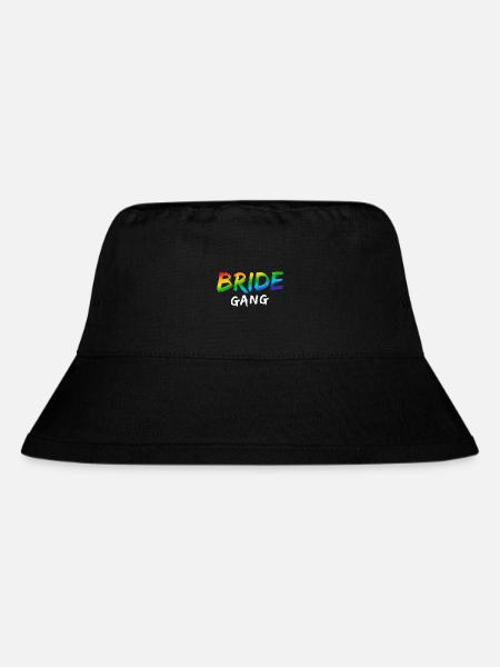 Bridle Gang Rainbow W - Stanley/Stella Recycled Bucket Hat - black