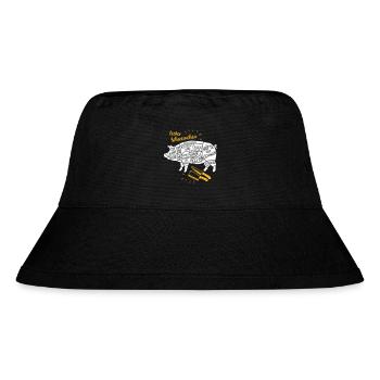 savoureux cadeau drôle de chemise de barbecue de porc - Bob recyclé Stanley/Stella - noir - Devant