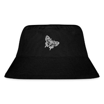 Butterfly - Vector - All colors possible - Stanley/Stella Recycled Bucket Hat - black - Front