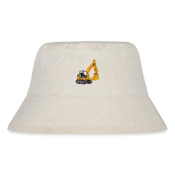 Spoon excavator excavator excavator - Stanley/Stella Recycled Bucket Hat - natural - Front