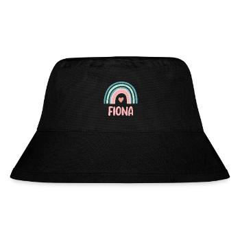 Fiona Nom Rainbow Baby - Bob recyclé Stanley/Stella - noir - Devant