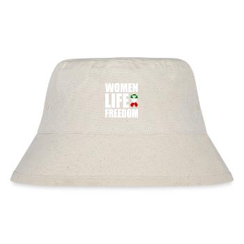 Women life freedom - Stanley/Stella Recycled Bucket Hat - natural - Front