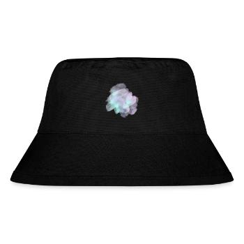 splash bunt farbe muster aufdruck comic style - Stanley/Stella recycelter Bucket Hat - Schwarz - Vorne