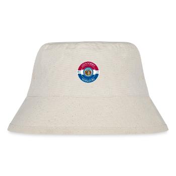 LeeS Summit Missouri Flagge USA Souvenir Abzeichen - Stanley/Stella recycelter Bucket Hat - Naturweiß - Vorne
