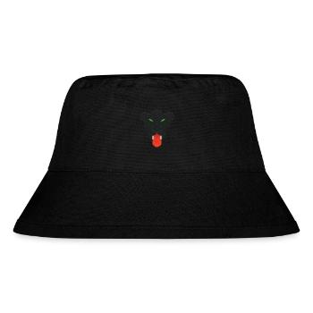 Sacred Panther - Black Panther of Life - T/O. - Stanley/Stella recycelter Bucket Hat - Schwarz - Vorne