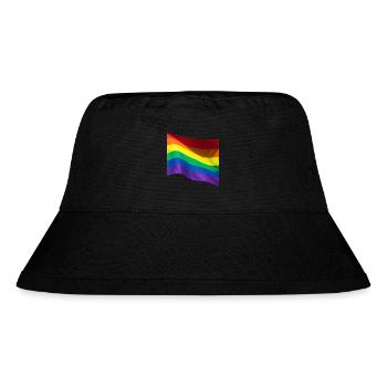Pride month parade lgbtqia flag - Stanley/Stella Recycled Bucket Hat - black - Front