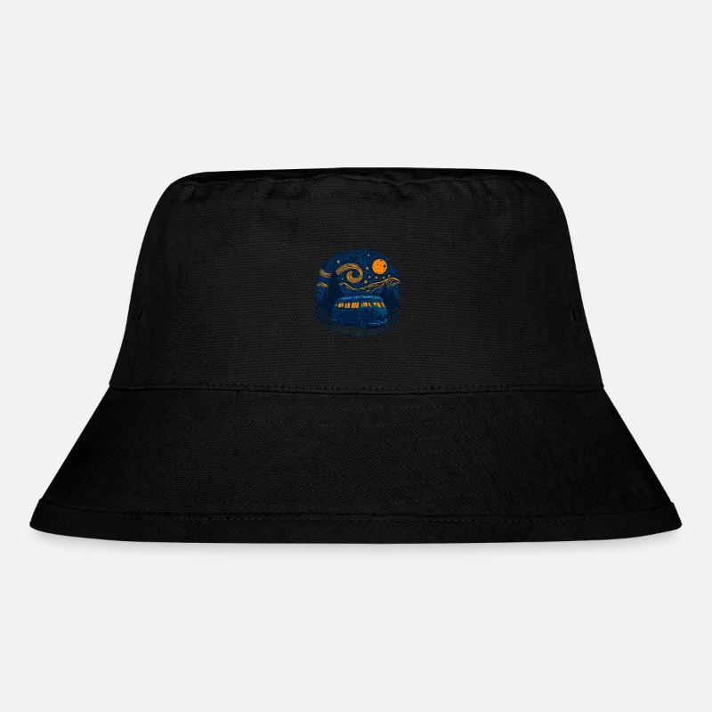 Fantastische Abenteuer warten auf dich - Stanley/Stella recycelter Bucket Hat - Schwarz
