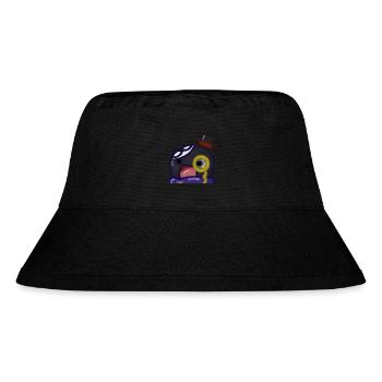 boomer - Stanley/Stella recycelter Bucket Hat - Schwarz - Vorne