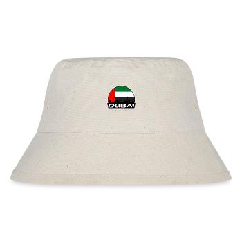 Dubai Uae Flag Skyline Silhouette Travel - Stanley/Stella Recycled Bucket Hat - natural - Front