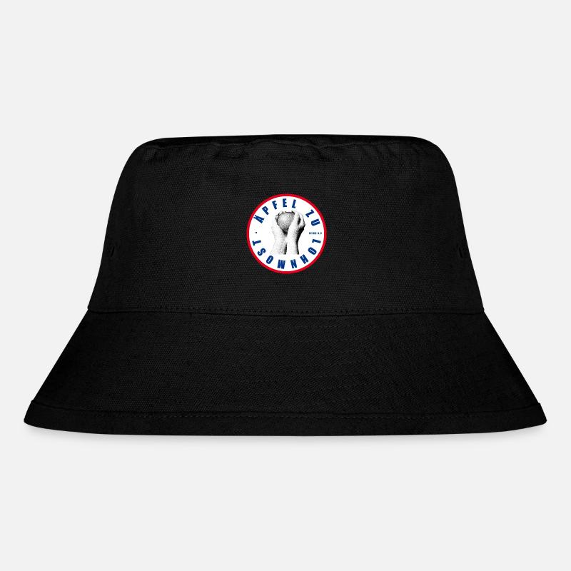 Äpfel zu Lohnmost - Stanley/Stella recycelter Bucket Hat - Schwarz