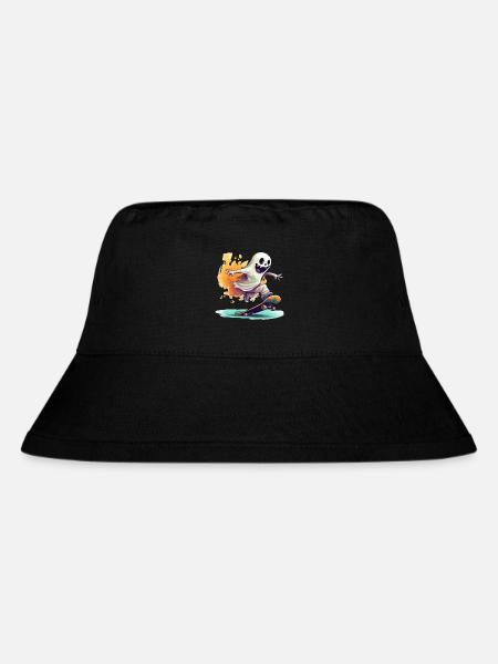 Skater Ghost - blanc - Bob recyclé Stanley/Stella - noir