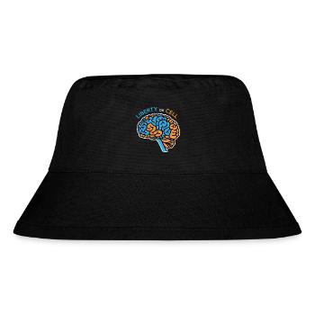 Explore the depths of thought ! - Stanley/Stella Recycled Bucket Hat - black - Front