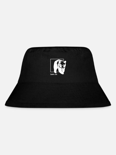 baer.de LOGO - Stanley/Stella recycelter Bucket Hat - Schwarz