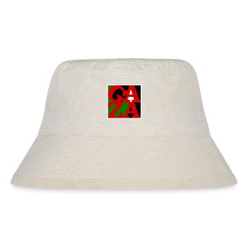 Gaza - Stanley/Stella recycelter Bucket Hat - Naturweiß - Vorne