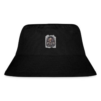 Cosmic Beats Explorer Spaceman Astronaut Orange - Stanley/Stella Recycled Bucket Hat - black - Front