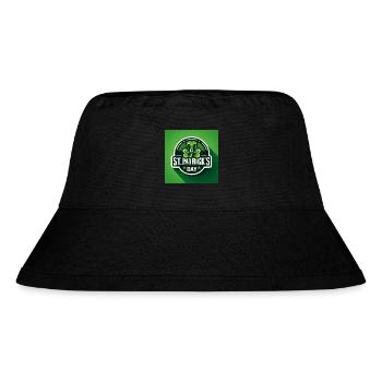 St Patrick's Day - Stanley/Stella Recycled Bucket Hat - black - Front