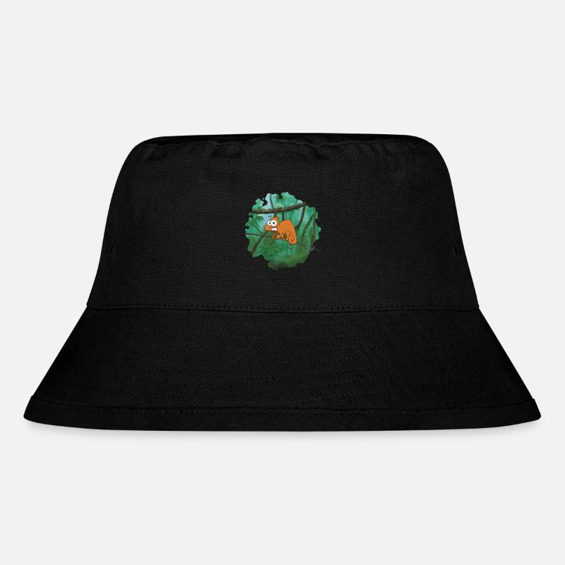 Caméléon de dessin animé orange - Bob recyclé Stanley/Stella - noir