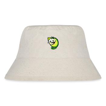 Design graphique drôle d'un Avocat souriant - Bob recyclé Stanley/Stella - blanc naturel - Devant