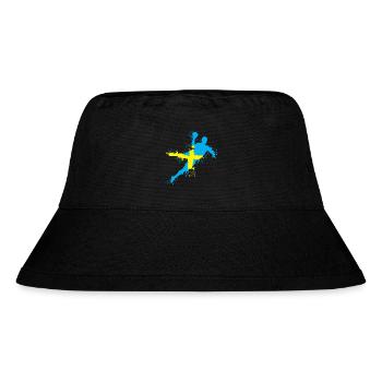 Équipe de handball Suède Lancer Explosion EC Logo icône - Bob recyclé Stanley/Stella - noir - Devant