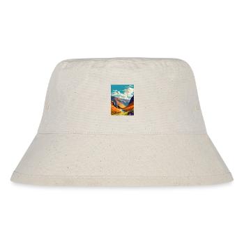 Helvellyn Cumbria Vintage voyage affiche Souvenir - Bob recyclé Stanley/Stella - blanc naturel - Devant
