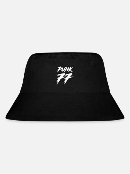 PUNK - Stanley/Stella recycelter Bucket Hat - Schwarz
