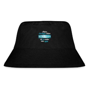 My neighbors listen to pop music - Stanley/Stella Recycled Bucket Hat - black - Front