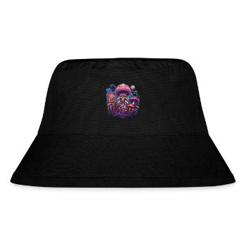 Psychedelic Dream - Stanley/Stella Recycled Bucket Hat - black - Front