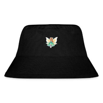 Fairy Fantasy Illustration - Stanley/Stella Recycled Bucket Hat - black - Front