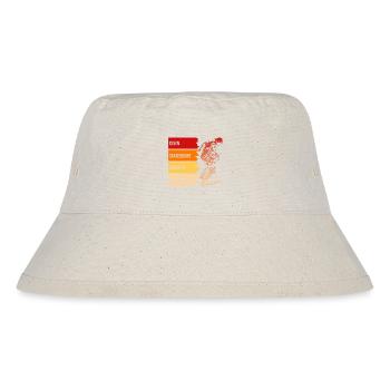 Essen, Skateboard, Schlafen, Wiederholen - Stanley/Stella recycelter Bucket Hat - Naturweiß - Vorne